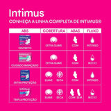 Absorvente Intimus Tripla Proteção  Com Abas - Cobertura Suave - 16 Unidades