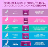 Absorvente Para Escape Poise Discreto  Discreto - Cobertura  8 Unidades