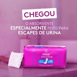 Absorvente Para Escape Poise Discreto  Maxi - Cobertura  8 Unidades