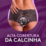 Absorvente Para Escape Poise Discreto  Noturno - Cobertura  8 Unidades