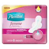 Absorvente Plenitud Femme  Normal - 8 Unidades