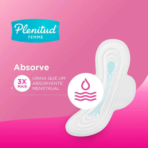 Absorvente Plenitud Femme Normal - 8 Unidades