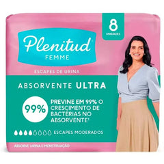 Absorvente Plenitud Femme  Ultra - 8 Unidades