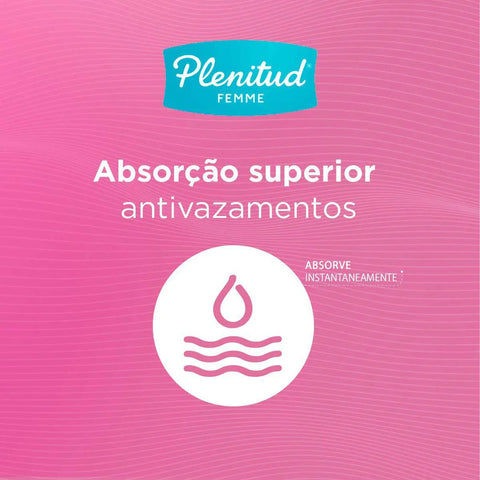 Calcinha Descartável Plenitud Mulher Active Tamanho G/XG - 16 Unidades