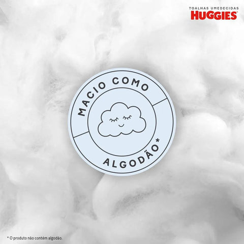 Lenço Umedecido Huggies Clássico 48 Unidades