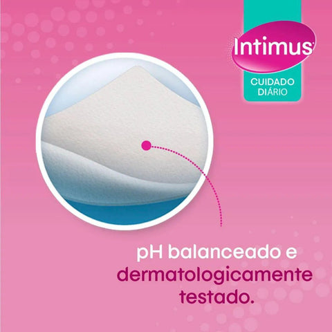 Lenço Umedecido Íntimo Intimus Sem Perfume 16 Unidades