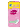 Kimberly-Clark Protetor Diário Intimus Days Antibacteriano, Sem Abas Com 80 Unidades