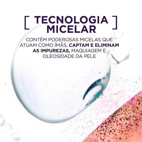 Água Micelar L'Oréal 5 em 1 - 200 mL