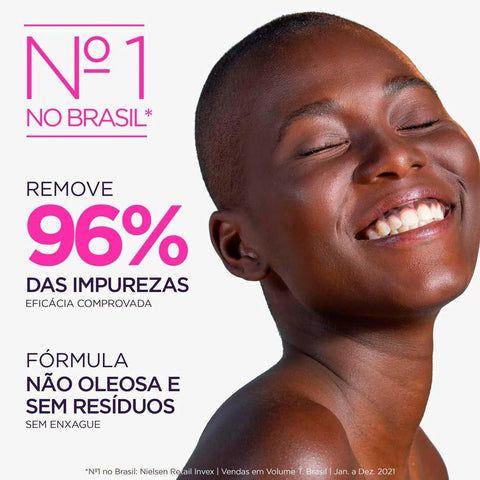 Água Micelar L'Oréal 5 em 1 - 200 mL