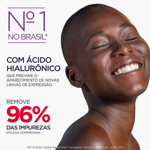 Água Micelar L'Oréal Hialurônico - 200 mL