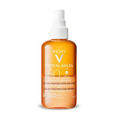 Água Solar Protetora Iluminadora Corporal Vichy Capital Soleil  FPS 50 - 200 mL