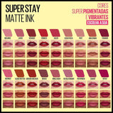 Batom Líquido Longa Duração Maybelline Superstay Matte Ink 65 Seductress 5ml