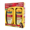 Kit Niely Gold Queratina Reparação Shampoo Com 300Ml + Condicionador Com 200Ml
