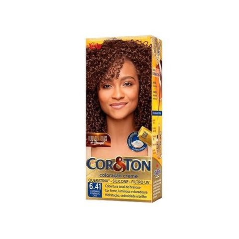 Tintura Cor & Ton Nº 6.41 Castanho Iluminado Café