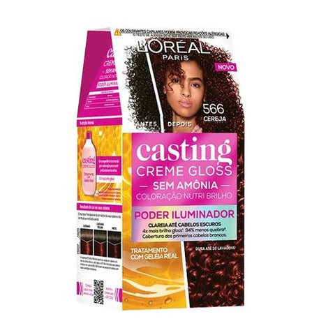 Tonalizante L'Oréal Casting Creme Gloss Nº 566 Cereja