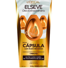 Cápsula de Tratamento Elseve Óleo Extraordinário 3 Unidades Com 15G Cada