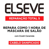 Cápsula de Tratamento Elseve Reparação Total 5 Cicatri-Ceramida 3 Unidades Com 15G Cada