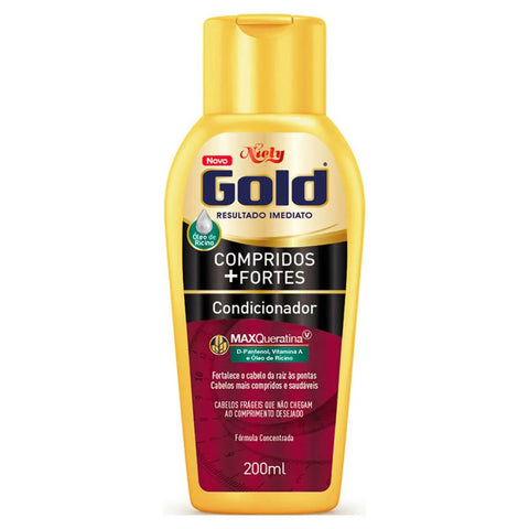 Condicionador Niely Gold Compridos + Fortes 200Ml