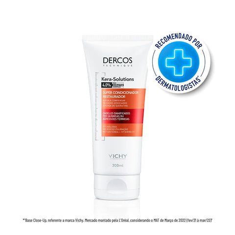 Condicionador Vichy Dercos Linha Kera-Solutions - 200 mL