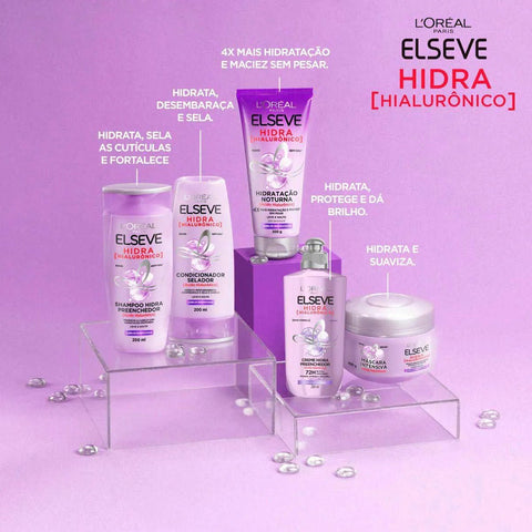 Creme de Pentear Elseve Hidra Hialurônico 250Ml