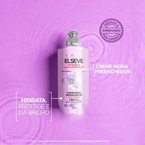 Creme de Pentear Elseve Hidra Hialurônico 250Ml