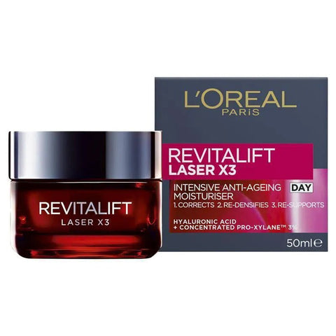 Creme Mascara Reparador Laser 3X Revitalift Noturno 50 Ml