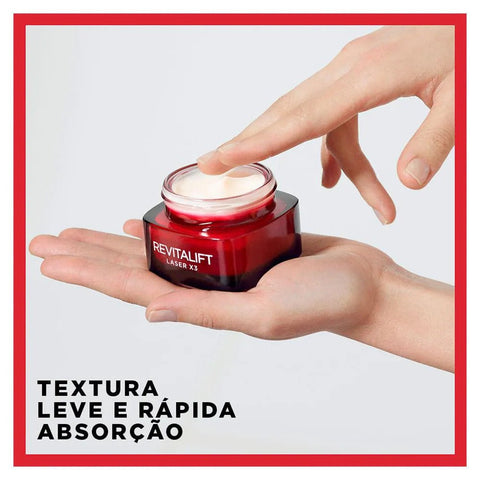 Creme Mascara Reparador Laser 3X Revitalift Noturno 50 Ml