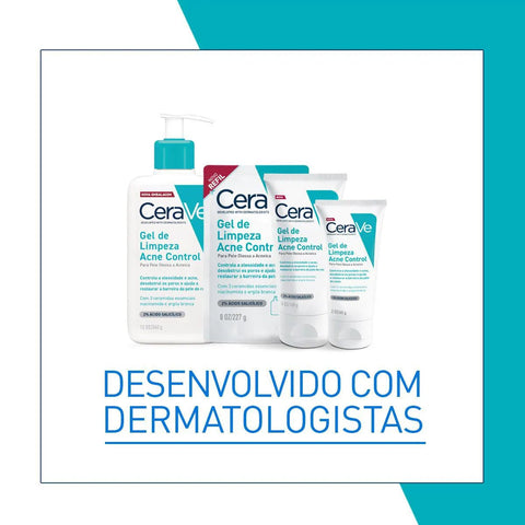 Gel de Limpeza CeraVe Acne Control Refil Pele Oleosa e Acnéica - 227 g