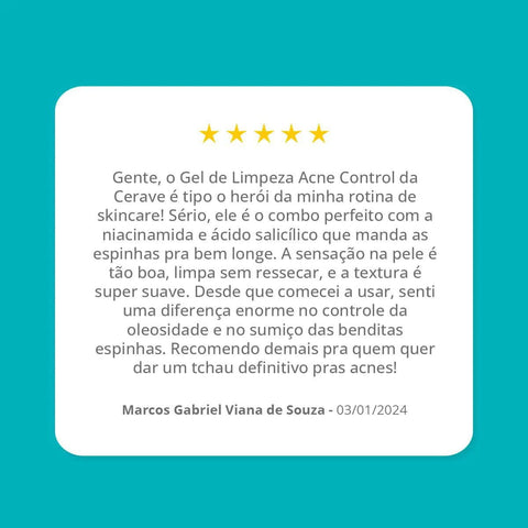 Gel de Limpeza CeraVe Acne Control Refil Pele Oleosa e Acnéica - 227 g