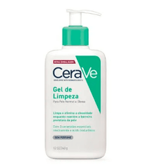 Gel de Limpeza Facial CeraVe Acne Control Sem Perfume - Pele Normal a Oleosa - 340 mL