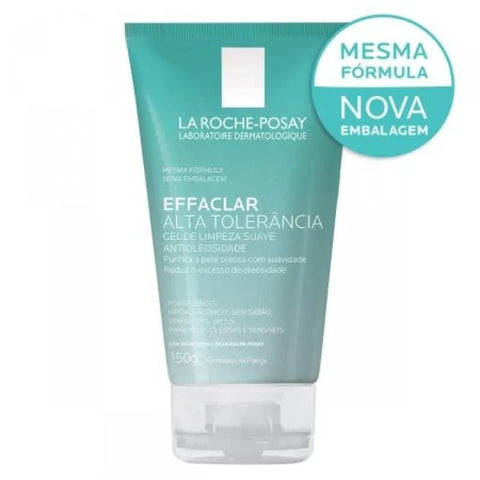 Gel Para Limpeza Facial La Roche-Posay Effaclar Alta Tolerância  150 g