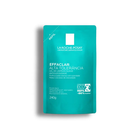 Gel Para Limpeza Facial La Roche-Posay Effaclar Alta Tolerância Refil  240 g