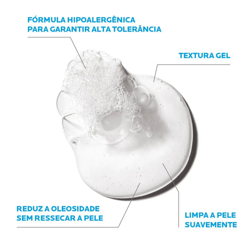 Gel Para Limpeza Facial La Roche-Posay Effaclar Alta Tolerância Refil  240 g