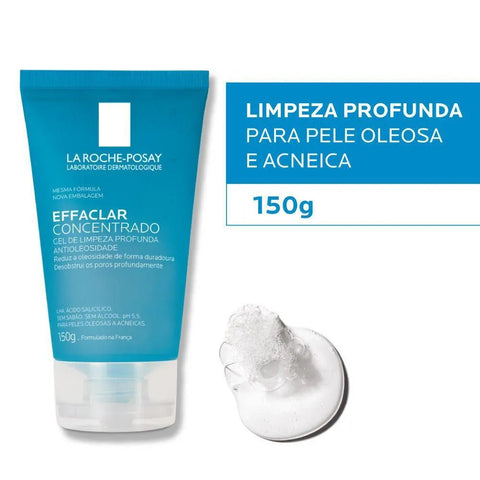 Gel Para Limpeza Facial La Roche-Posay Effaclar Concentrado  150 g