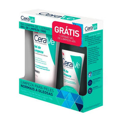 Kit CeraVe Gel de Limpeza Sem Perfume - Pele Normal a Oleosa - 150 g + 40 g