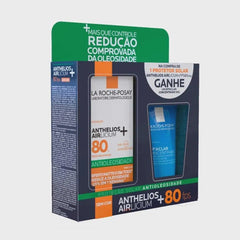 Kit La Roche-Posay Anthelios Aircilium + Gel de Limpeza Effaclar Concentrado  FPS 80 - 40 g + 50 g