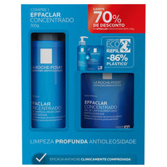 Kit La Roche-Posay Effaclar Concentrado  300 g + 240 g