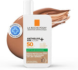 Kit La Roche-Posay Protetor Solar Anthelios Airlicium+ & Gel de Limpeza Facial Effaclar  Cor 4.0 - FPS 50 - 40 mL + 50 g