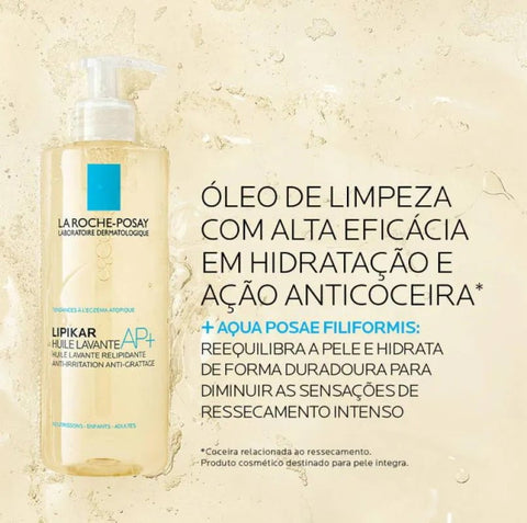 Lipikar Óleo Cleansing Ap+ 400 Ml