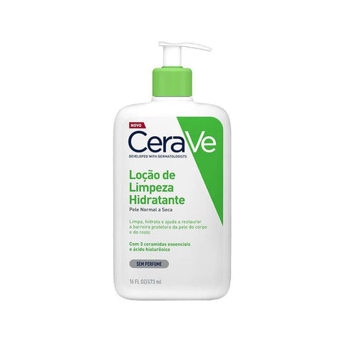 Loção de Limpeza Hidratante CeraVe Sem Perfume - Pele Normal a Seca - 473 g