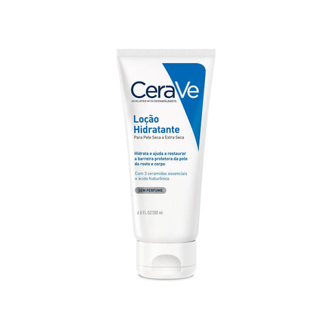 Loção Hidratante CeraVe Sem Perfume - Pele Seca a Extra Seca - 200 ml