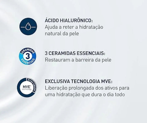 Loção Hidratante CeraVe Sem Perfume - Pele Seca a Extra Seca - 340 mL
