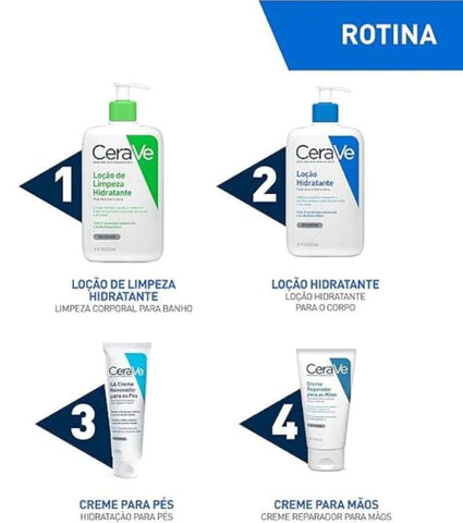 Loção Hidratante CeraVe Sem Perfume - Pele Seca a Extra Seca - 340 mL