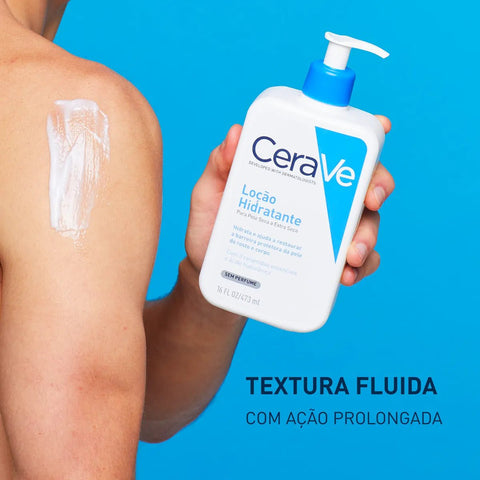 Loção Hidratante CeraVe Sem Perfume - Pele Seca a Extra Seca - 473 mL