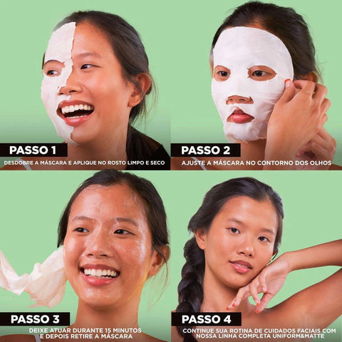 Máscara Facial Detox Garnier Skinactive Carvão Puro 1 Unidade