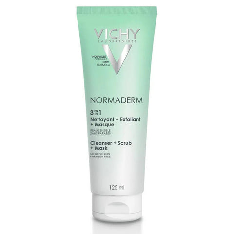 Normaderm Gel Limpeza Nettoyant 3 Em 1 125 Ml