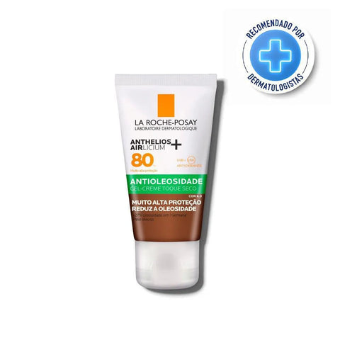 Protetor Solar Facial Antioleosidade La Roche-Posay Anthelios Airlicium Cor 6.0 - FPS 80 - 40 g