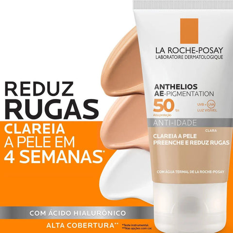 Protetor Solar Facial La Roche-Posay Anthelios AE-Pigmentation  Pele Clara - FPS 50 - 40 g