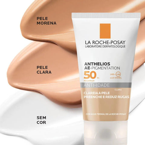 Protetor Solar Facial La Roche-Posay Anthelios AE-Pigmentation  Pele Clara - FPS 50 - 40 g