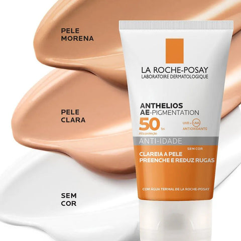 Protetor Solar Facial La Roche-Posay Anthelios AE-Pigmentation Sem Cor - FPS 50 - 40 g